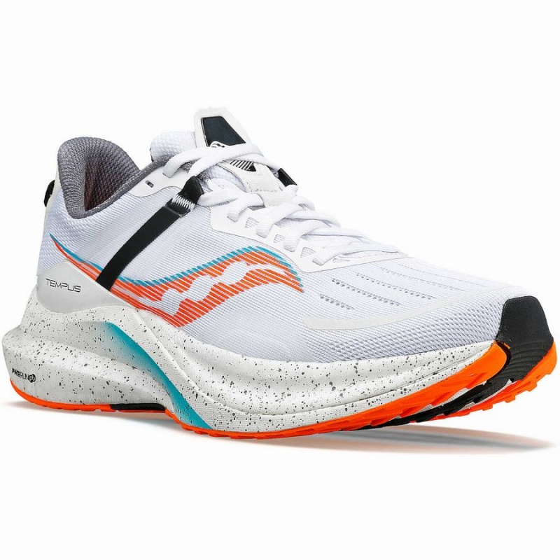 Men's Saucony Tempus Running Shoes White | Australia S14657-P93