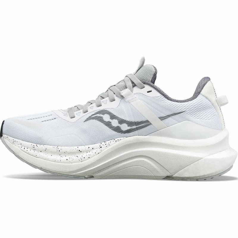 Men's Saucony Tempus Running Shoes White / Black | Australia S47395-Z63