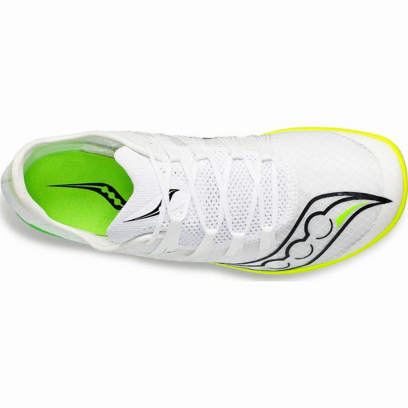 Men's Saucony Terminal VT Track Spikes White / Green | Australia S57482-D45