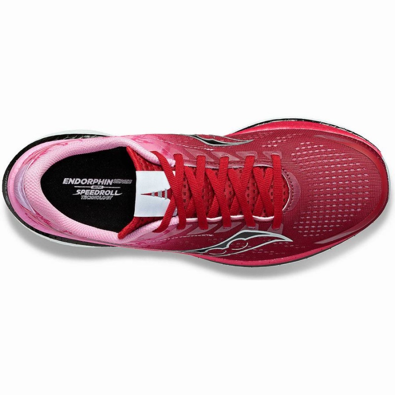 Men's Saucony Tokyo Endorphin Speed 3 Running Shoes Red / Grey | Australia S20496-C37