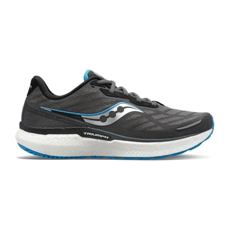 Men\'s Saucony Triumph 19 Running Shoes Grey | Australia S58243-T29