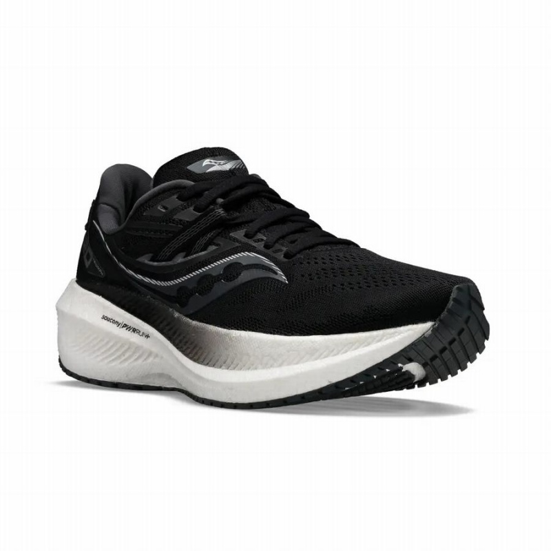 Men's Saucony Triumph 20 Running Shoes Black | Australia S21856-K58