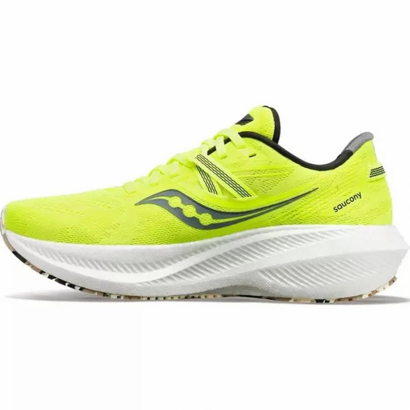 Men's Saucony Triumph 20 Running Shoes Green | Australia S91683-G59