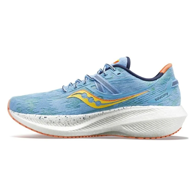 Men's Saucony Triumph 20 Running Shoes Light Blue / White | Australia S21750-W60