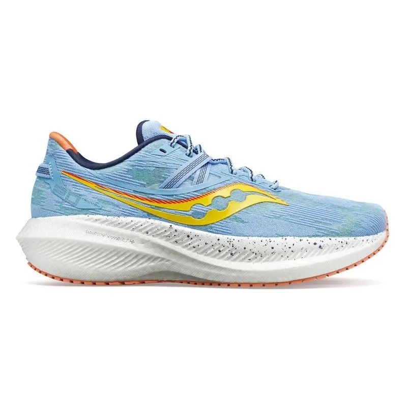 Men\'s Saucony Triumph 20 Running Shoes Light Blue / White | Australia S21750-W60