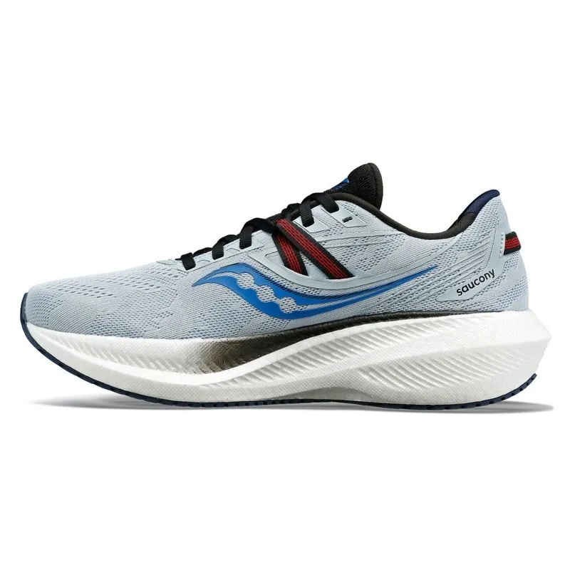 Men's Saucony Triumph 20 Running Shoes Light Blue / Black | Australia S23701-E76