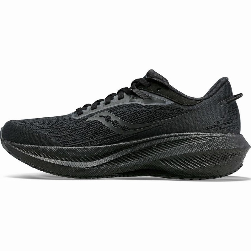 Men's Saucony Triumph 21 Running Shoes Black | Australia S89761-M93