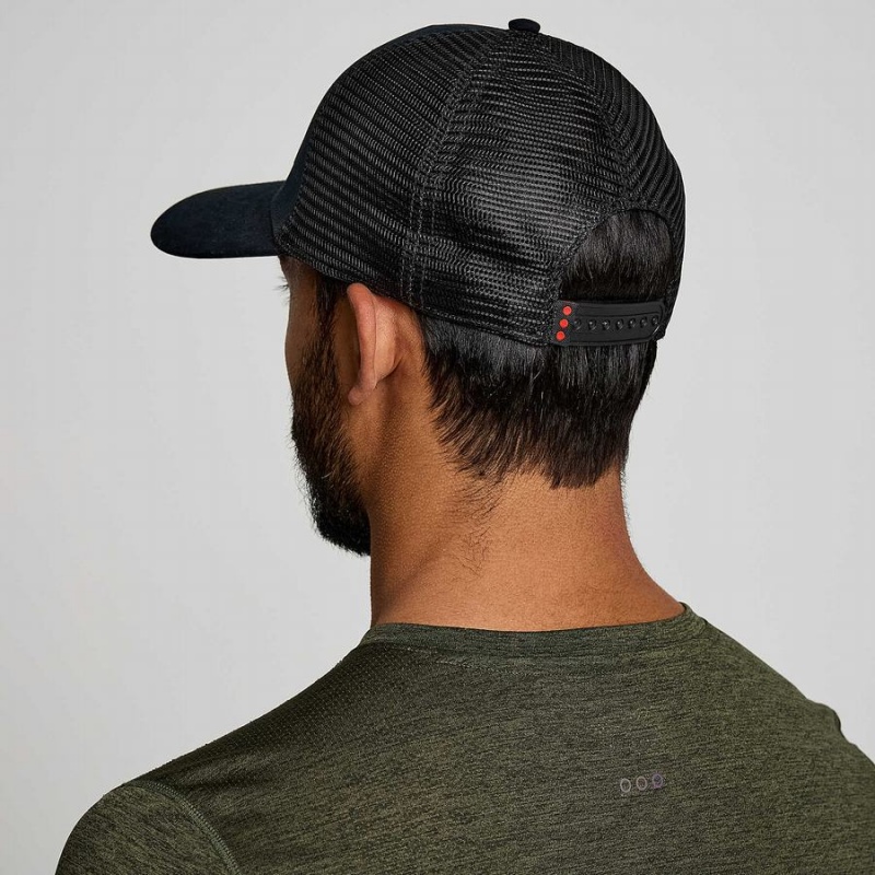 Men's Saucony Trucker Hats Black | Australia S28935-H84