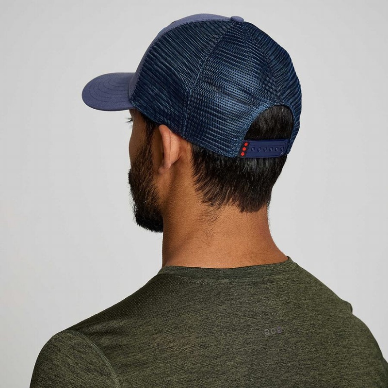 Men's Saucony Trucker Hats Blue | Australia S56901-L26