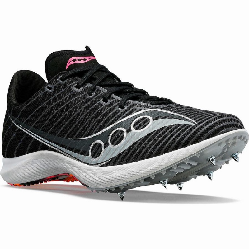 Men's Saucony Velocity MP Track Spikes Black | Australia S41623-J48