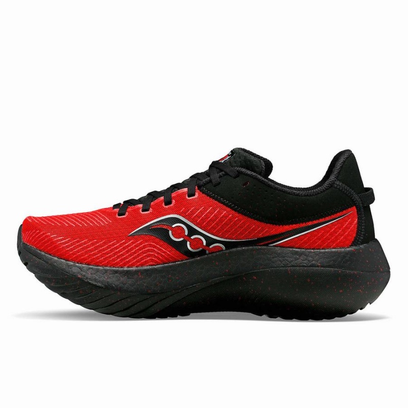 Men's Saucony X Black Men Run Kinvara Pro Running Shoes Red / Black | Australia S64750-C93