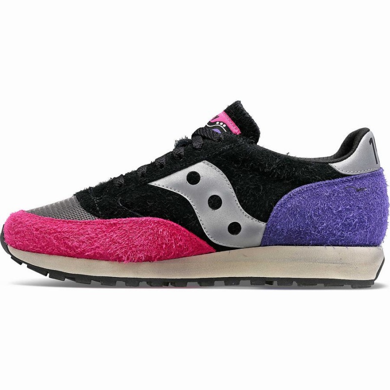 Men's Saucony X Frank Cooke Jazz 81 Sneakers Black / Multicolor | Australia S52807-V35