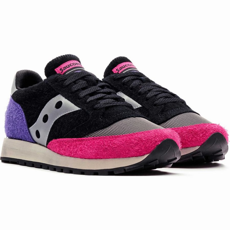 Men's Saucony X Frank Cooke Jazz 81 Sneakers Black / Multicolor | Australia S52807-V35