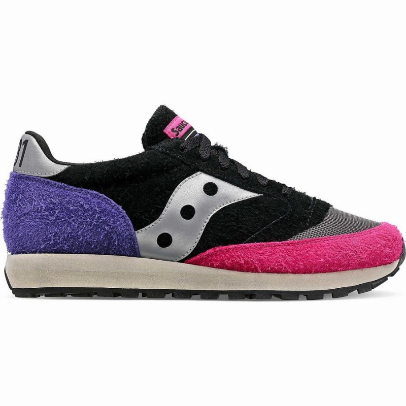 Men\'s Saucony X Frank Cooke Jazz 81 Sneakers Black / Multicolor | Australia S52807-V35