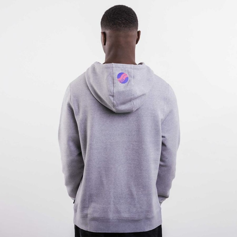 Men's Saucony X Frank Cooke Rested Hoodie Light Grey | Australia S32569-A48