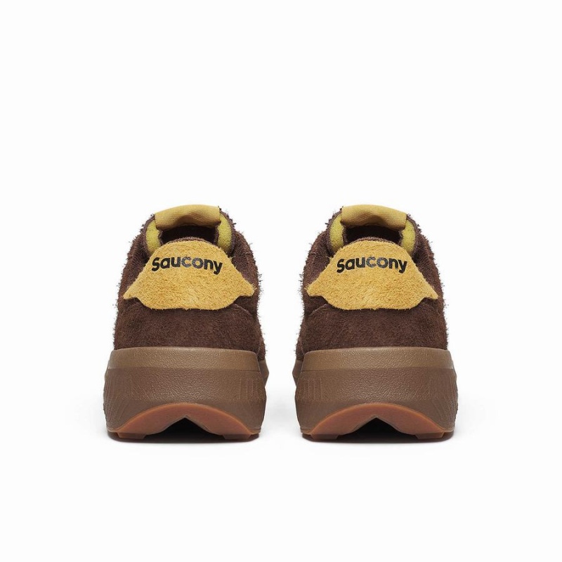 Men's Saucony X Universal Works Jazz NXT Sneakers Brown | Australia S51496-A90