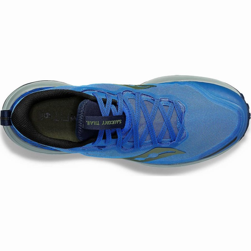 Men's Saucony Xodus Ultra 2 Running Shoes Blue / Navy | Australia S87912-T60