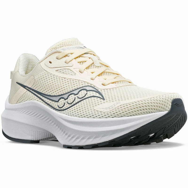 Women's Saucony Axon 3 Running Shoes Beige | Australia S12057-U87