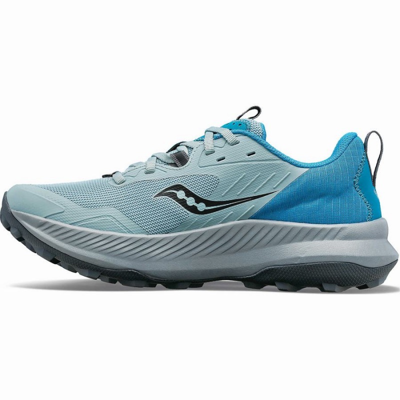 Women's Saucony Blaze TR Trail Running Shoes Glacier / Ink | Australia S80973-S30