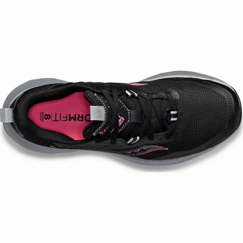 Women's Saucony Blaze TR Trail Running Shoes Black / Pink | Australia S72954-F36