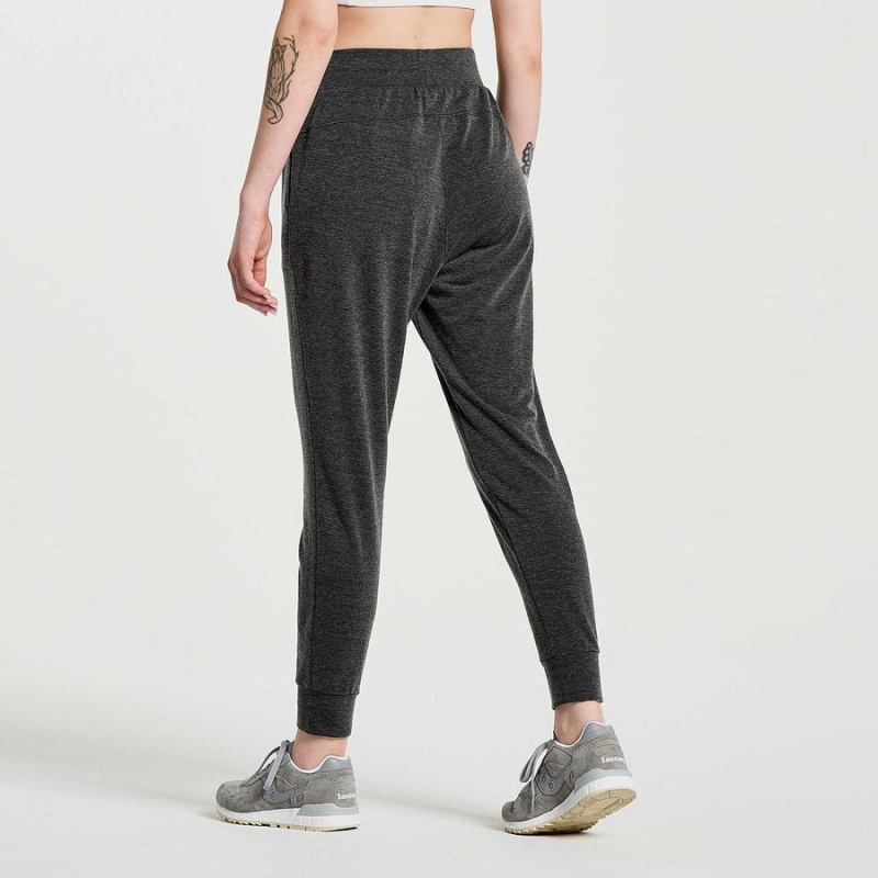 Women's Saucony Boston Pants Black | Australia S87415-N78