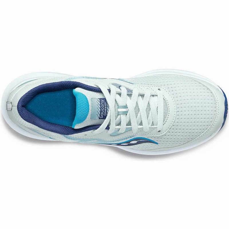 Women's Saucony Cohesion 16 Walking Shoes White / Indigo | Australia S30518-F45