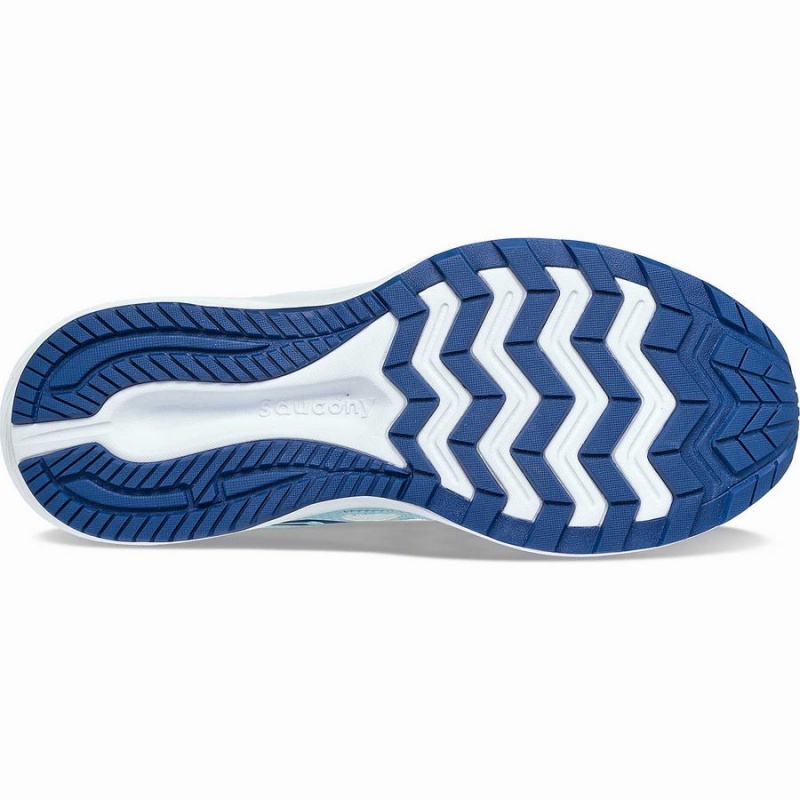 Women's Saucony Cohesion 16 Walking Shoes White / Indigo | Australia S30518-F45