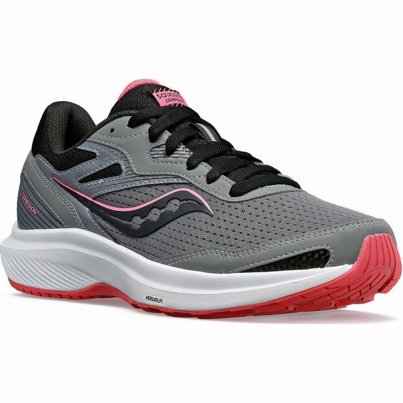 Women's Saucony Cohesion 16 Walking Shoes Grey | Australia S36749-H60