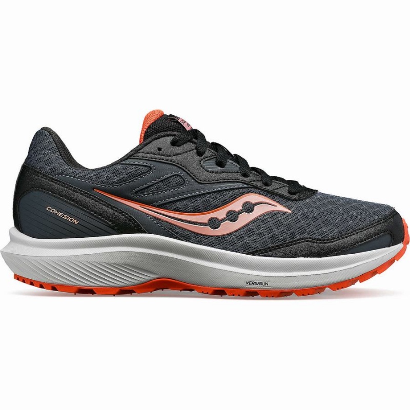 Women\'s Saucony Cohesion TR16 Trail Running Shoes Grey / Orange | Australia S01645-P78