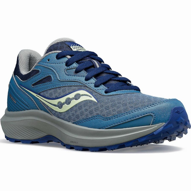 Women's Saucony Cohesion TR16 Trail Running Shoes Blue | Australia S31769-Z97