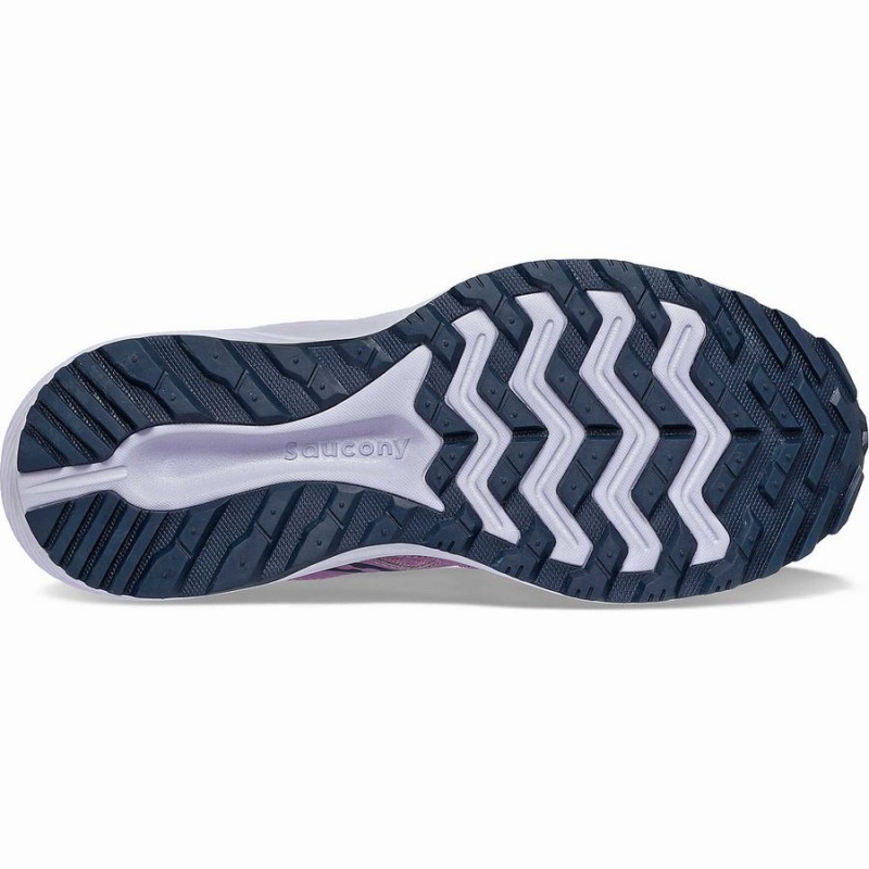 Women's Saucony Cohesion TR16 Trail Running Shoes Purple / Navy | Australia S12035-X10