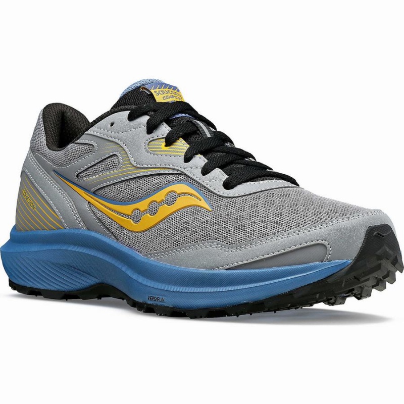 Women's Saucony Cohesion TR16 Trail Running Shoes Grey / Blue | Australia S15279-C50