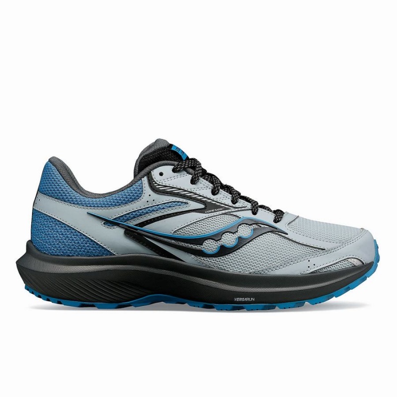 Women\'s Saucony Cohesion TR17 Running Shoes Grey / Blue | Australia S43597-J08