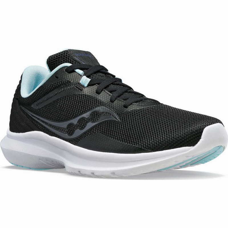 Women's Saucony Convergence Running Shoes Black / Light Turquoise | Australia S14560-A04