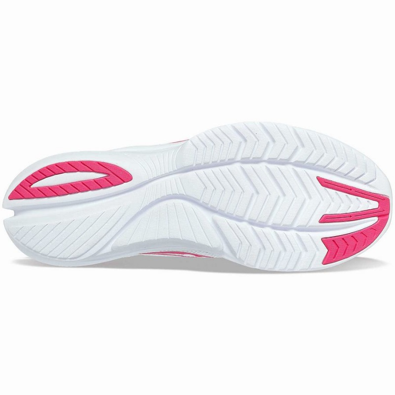 Women's Saucony Convergence Running Shoes White / Pink | Australia S93065-D16