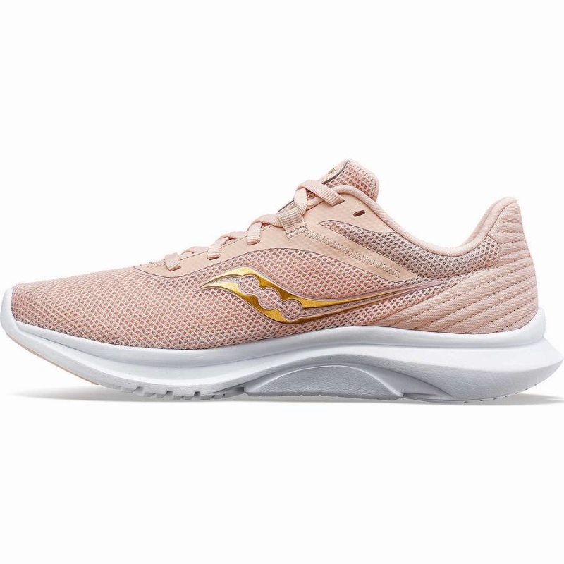 Women's Saucony Convergence Walking Shoes Coral / Gold | Australia S72364-Q74