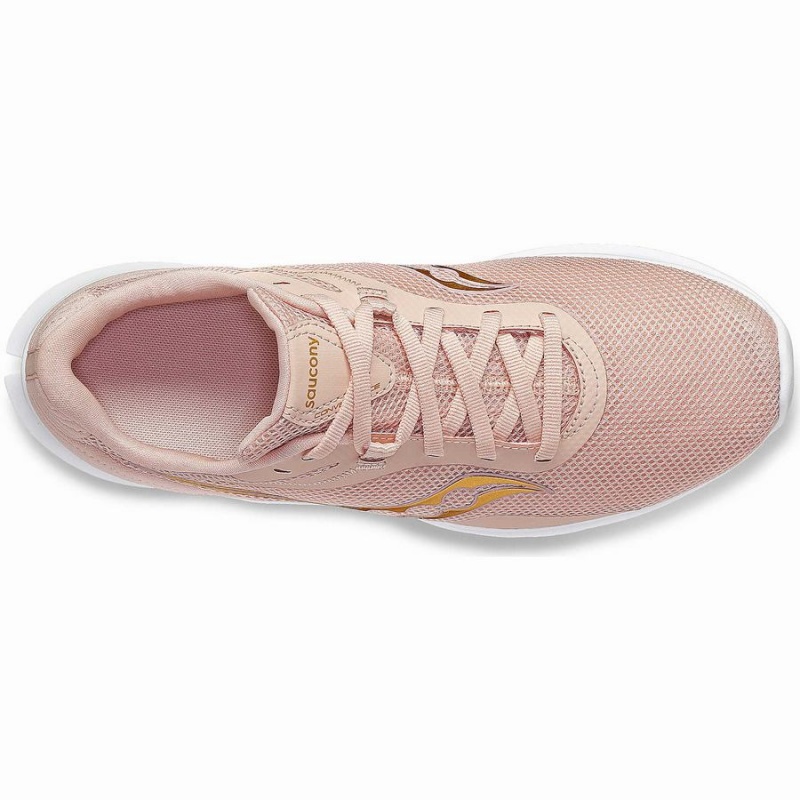 Women's Saucony Convergence Walking Shoes Coral / Gold | Australia S72364-Q74