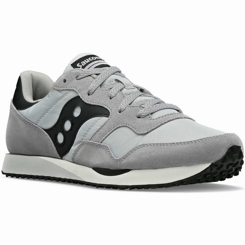 Women's Saucony DXN Trainer Sneakers Grey / Black | Australia S03762-S43