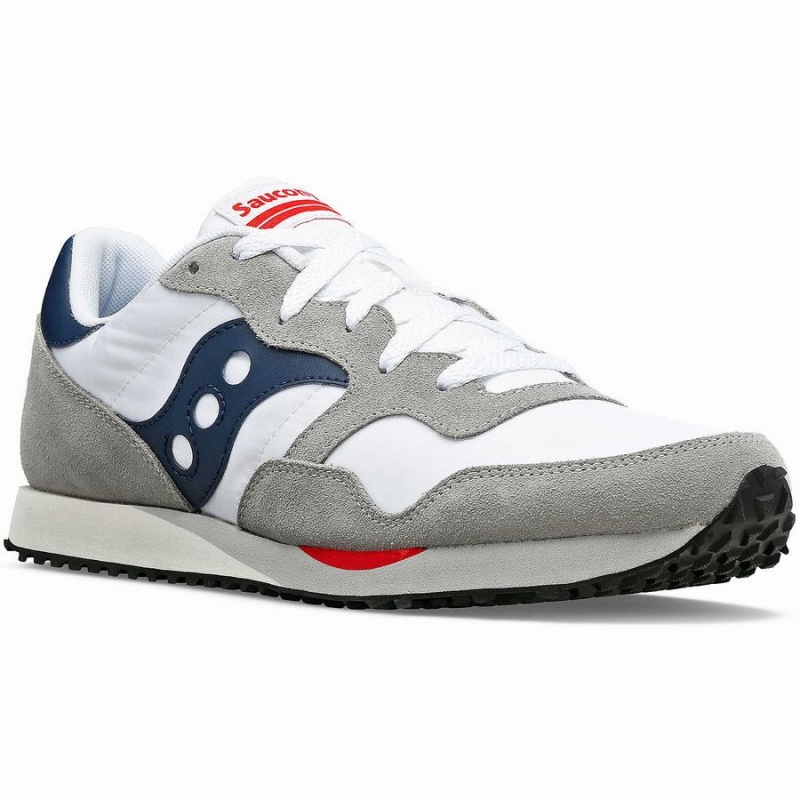 Women's Saucony DXN Trainer Sneakers White / Navy | Australia S81230-N30