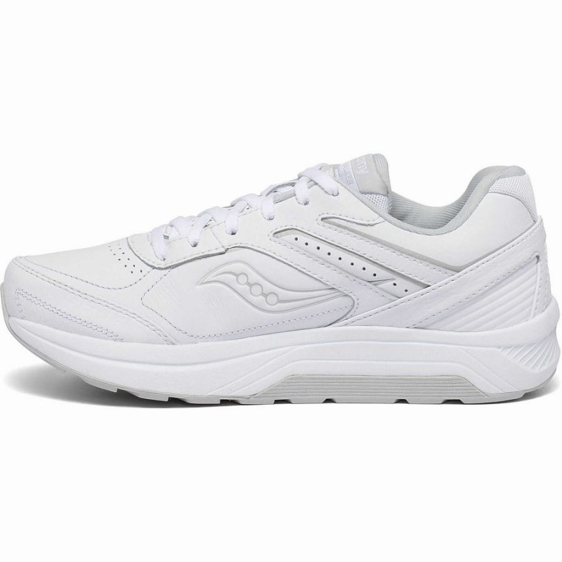 Women's Saucony Echelon Walker 3 Walking Shoes White | Australia S47365-T89