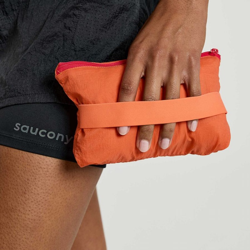 Women's Saucony Elevate Packaway Jackets Orange | Australia S58304-E02