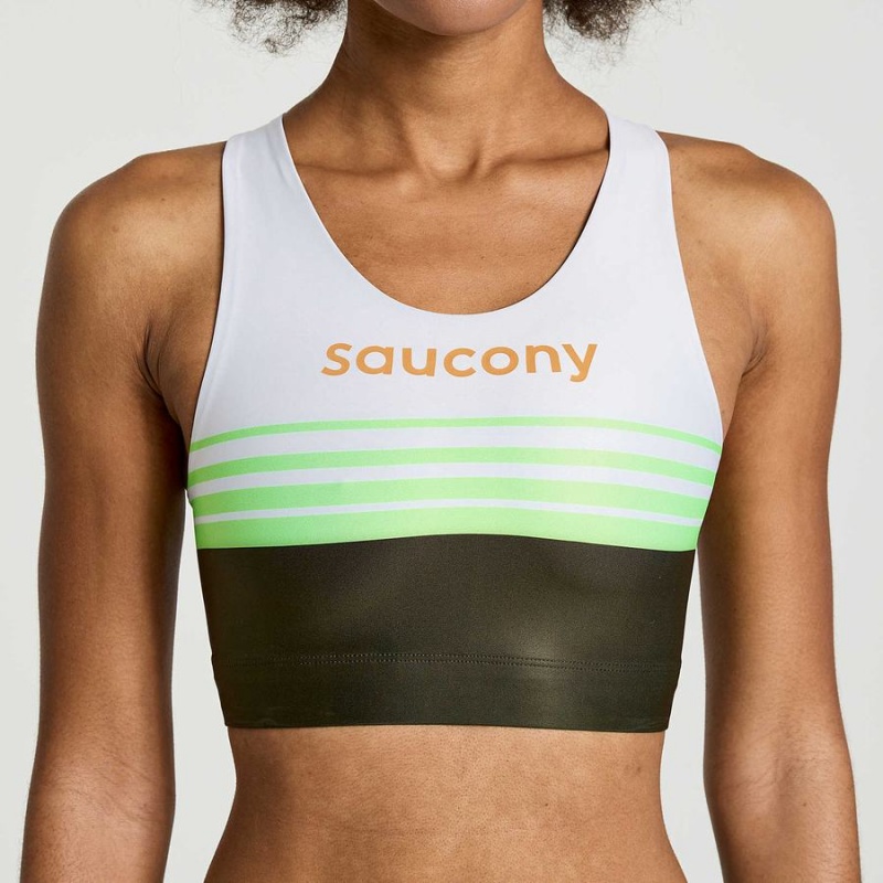 Women's Saucony Elite Bra Top Bras Umbra | Australia S16540-E65