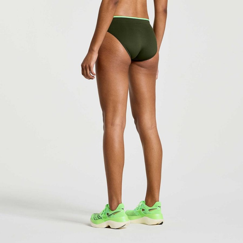 Women's Saucony Elite Brief Shorts Umbra | Australia S34759-W74