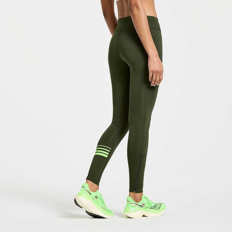 Women's Saucony Elite Tight Umbra | Australia S63218-X24