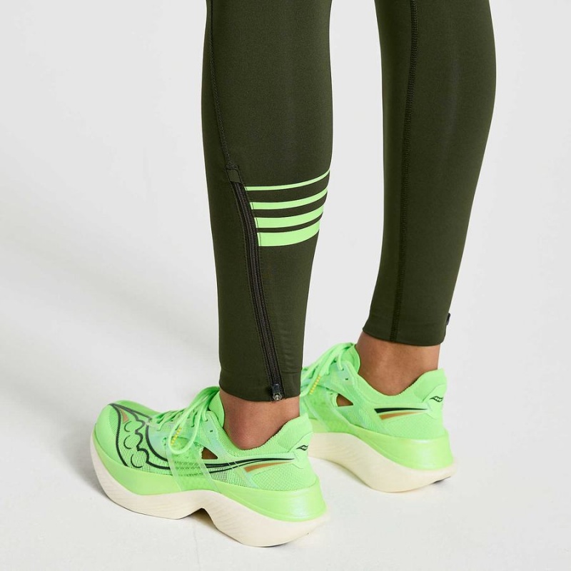 Women's Saucony Elite Tight Umbra | Australia S63218-X24