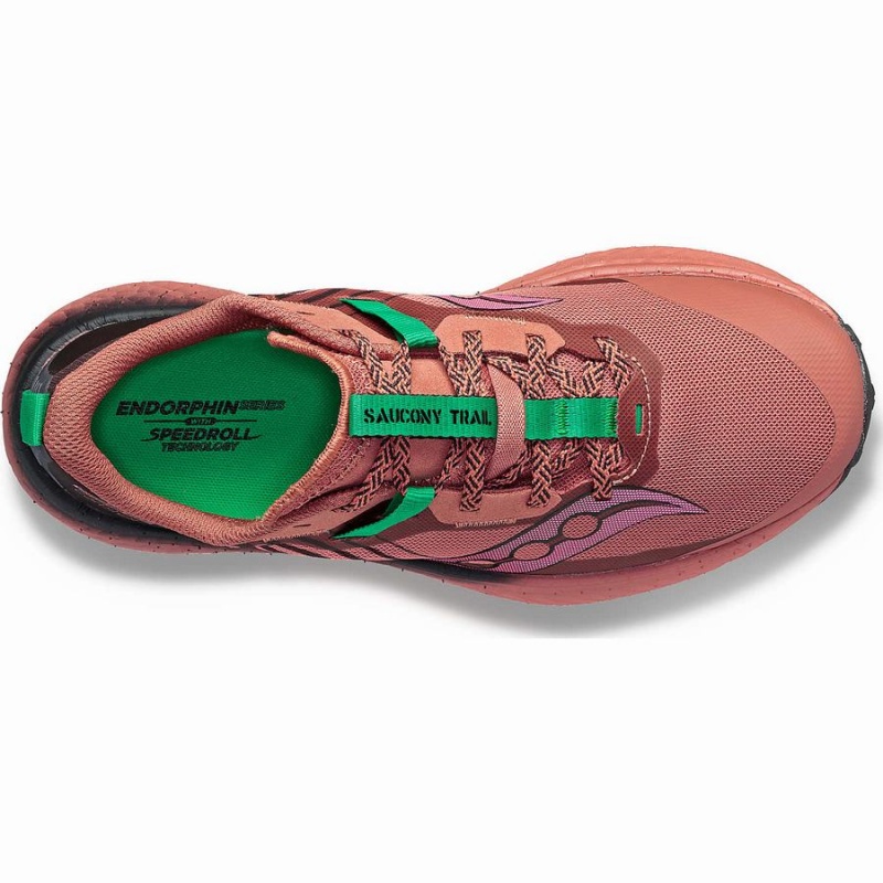 Women's Saucony Endorphin Edge Running Shoes Orange | Australia S91827-H14