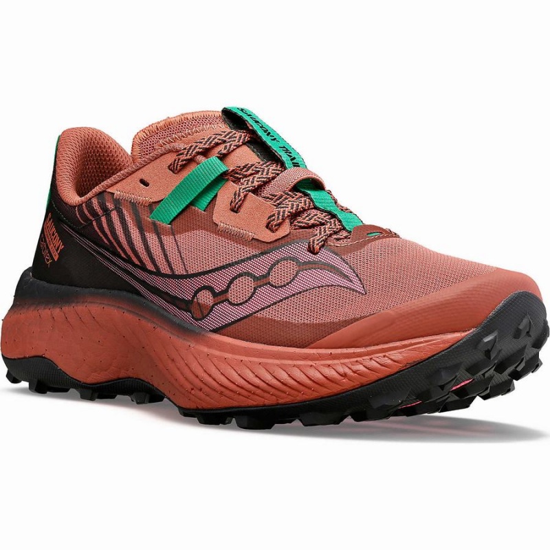 Women's Saucony Endorphin Edge Running Shoes Orange | Australia S91827-H14