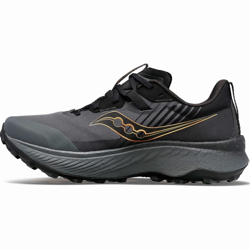 Women's Saucony Endorphin Edge Trail Running Shoes Black | Australia S19036-T28