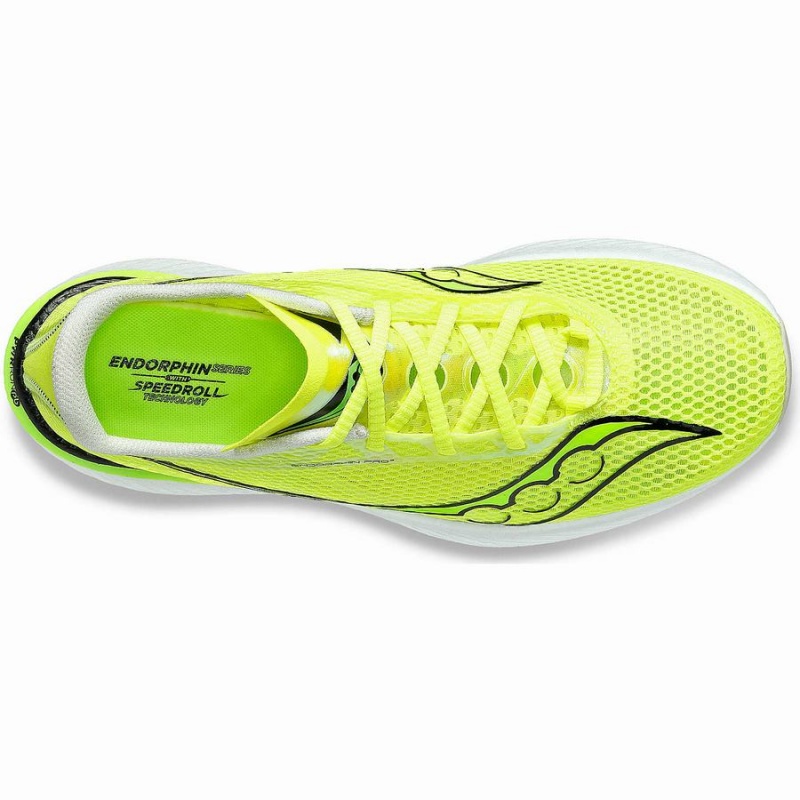 Women's Saucony Endorphin Pro 3 Running Shoes Yellow | Australia S30928-K24