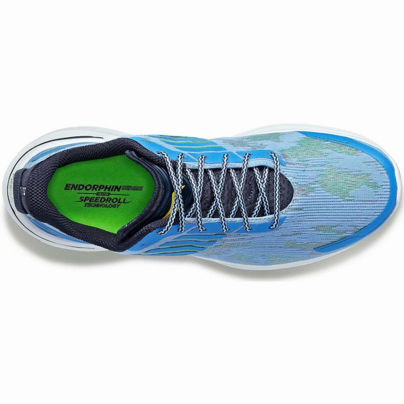 Women's Saucony Endorphin Shift 3 Running Shoes Blue | Australia S86209-L53